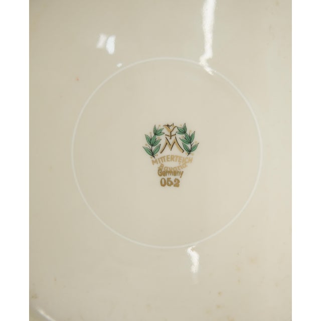 Gold Gold Gilt Gesso Frame German Decorated Wall Plaque Plate c1920s For Sale - Image 8 of 9