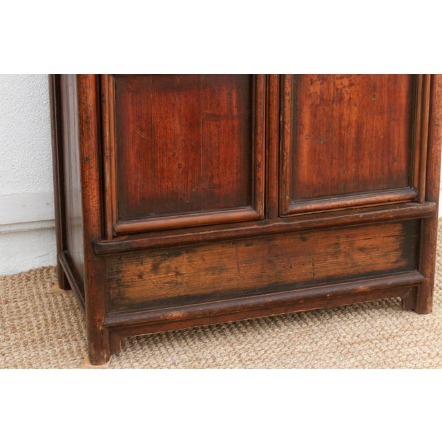 Tall Antique Chinese Lattice Noodle Cabinet For Sale In Los Angeles - Image 6 of 14