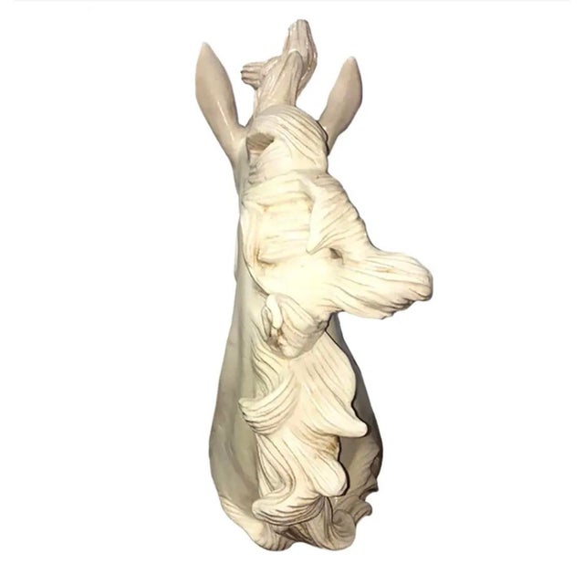 Mid 20th Century Italian Horse Head Sculpture For Sale - Image 4 of 4