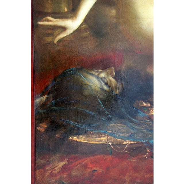 Eugen Ansen-Hofmann, Oriental Motif, Oil on Canvas For Sale - Image 7 of 14