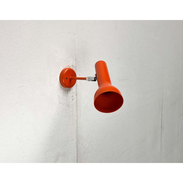Mid-Century Modern Space Age Wall Lamps Sconces by SLZ Team for Swiss Lamps International, 1960s, Set of 2 For Sale - Image 9 of 18