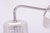 Mid-Century Chrome and Opaline Glass Chandelier by Drukov, Czech, 1970s For Sale - Image 3 of 10
