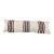 Turkish Hemp Pillow Cushion Natural Beige Black Cushion Cover 14"x45" For Sale