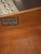 Wood Restored Vintage Drexel Genuine Mahogany Nightstand With Brass Hardware For Sale - Image 7 of 12