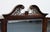 Late 20th Century Century Furniture Claridge Collection Solid Mahogany Traditional Style 56" Pierced Pediment Tri-View Mirror For Sale - Image 5 of 8
