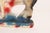Vintage Americana Painted Red, White, and Blue Chalkware Horse Sculpture / Figurine For Sale - Image 15 of 15