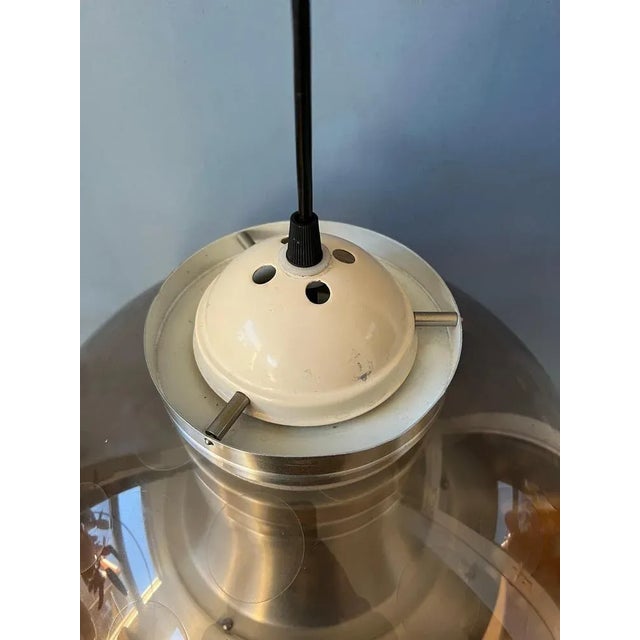 Space Age Mushroom Pendant Lamp by Herda, 1970s For Sale - Image 9 of 11