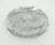 Period American Art Deco chrome lily pad dish by Bruce Hunt.