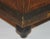 This amazing all original paint decorated or grain painted over mustard painted base is dovetailed construction & square...