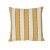 This pillow features Isolde Stripe with a Knife Edge finish. Isolde Stripe is a graphic sawtooth stripe matelassé that's...