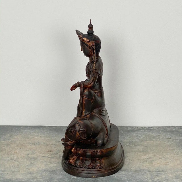 Late 20th Century Late 20th Century Casting of a Bodhisatva, China 1980 For Sale - Image 5 of 7