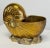 Mid 20th Century Large Vintage Solid Brass Nautilus Shell Planter Cachepot or Bottle Chiller For Sale - Image 5 of 12
