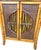 Brown 19th Century Aesthetic Table Top Bamboo Cupboards, 1880, Set of 2 For Sale - Image 8 of 13