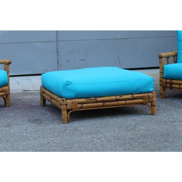 Ming Series Sofa and Armchairs by Colin Morrow for Vivai del Sud, Italy, 1970s, Set of 3 For Sale - Image 3 of 18