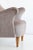 Swedish Taupe Velvet and Elm Armchair by Elsa Gullberg, 1930s For Sale - Image 6 of 12