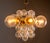 Mid-Century Brass and Glass Chandelier, Europe, 1960s For Sale - Image 10 of 12
