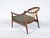 Wood Vintage Spindle Back Lounge Chair in Teak and Wool by Greaves & Thomas England, 1960s For Sale - Image 7 of 18