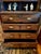19th Century, Anglo Indian Heavily Carved Rosewood Campaign Secretary Bookcase For Sale - Image 9 of 11