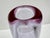 Bohemian Alexandrite Glass Art Vase attributed to Miroslav Klinger for Železný Brod ZBS, Czechoslovakia, 1950s For Sale - Image 9 of 13