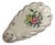 Shell-Shaped Streetlight Serving Dish with Rose Motif from KG Lunéville, 1980s For Sale