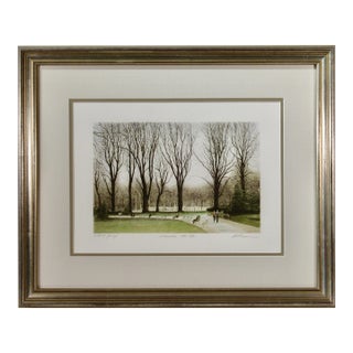 Harold Altman November 1981 Iii (Jardin Du Luxembourg, Paris) 1981 Original Print For Sale