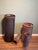 Vintage Industrial Italian Bins in Vulcanized Fiber with Markings from Fashion Factory, Italy, 1920s, Set of 4 For Sale - Image 4 of 18