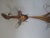 Figurative Hans Kogl Attributed 1970s Gilt Glass Prism Sconce For Sale - Image 3 of 7