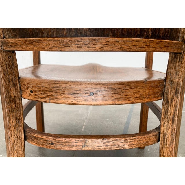 Art Deco Model 721 Arm Chair by Otto Wagner for J&j Kohn, 1900s For Sale - Image 9 of 18