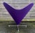 Verner Panton Vitra Heart Cone Chair by Verner Panton, Switzerland, 1958 For Sale - Image 4 of 17