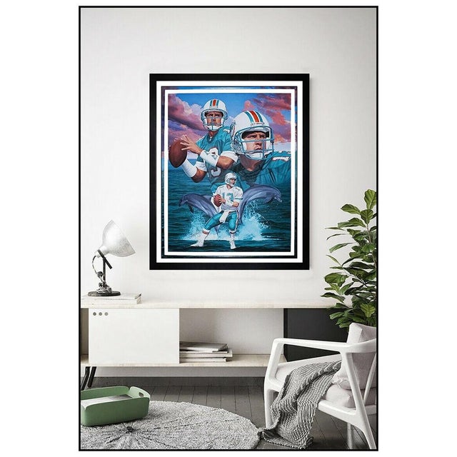 Message us to inquire about custom framing options! (Included for free with every purchase) Danny Day Major Original Oil...