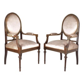 Example of Neoclassical Revival Lounge Chairs