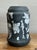 Vintage Original Raku Fired Pottery Vase For Sale - Image 4 of 12