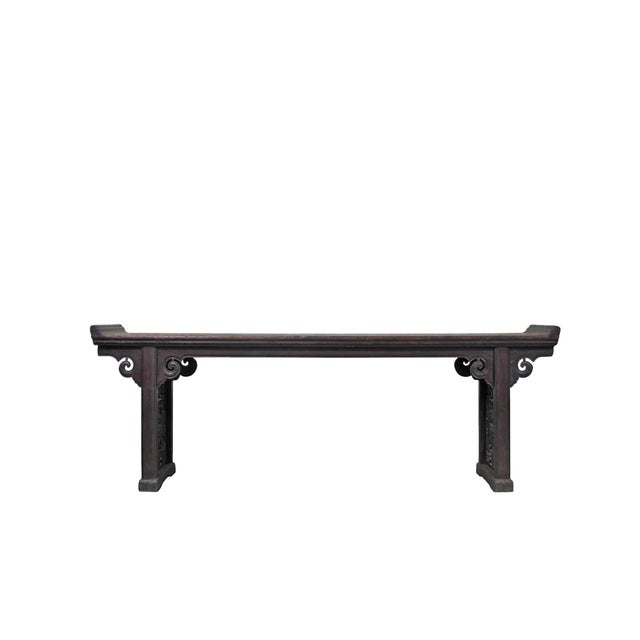Measuring over nine feet wide, this monumental table has a commanding architectural presence while maintaining the...