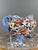 Ceramic 20th Century Earthenware Cachepot Decorated with Peonies from Gien For Sale - Image 7 of 10