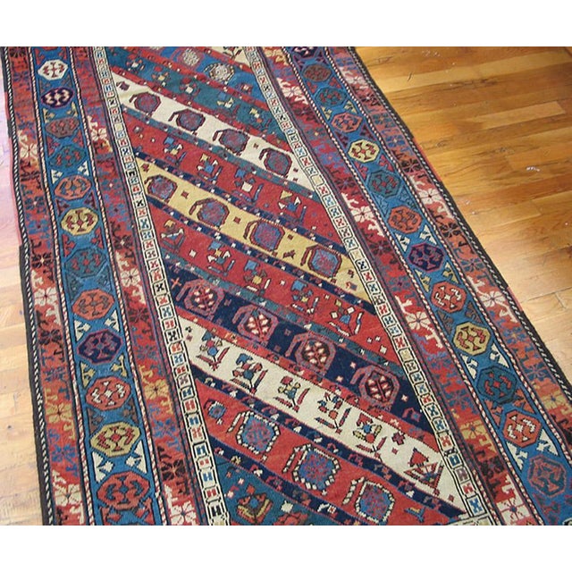 19th Century Caucasian Moghan Carpet ( 3'9" x 8' - 114 x 244 )