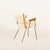 Metal Vintage Italian Boomerang Chair in Long Hair Sheepskin, 1950s For Sale - Image 7 of 15