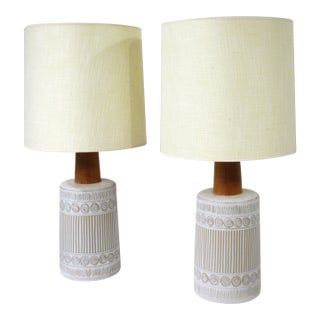 Jane and Gordon Martz Mid Century Lamps for Marshall Studios For Sale