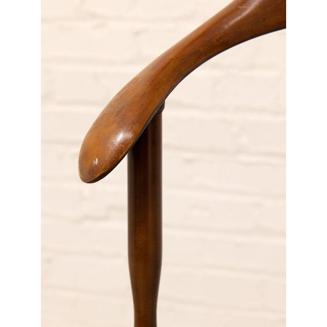 Mid-Century Modern Vintage Mid-Century Modern Gentleman’s Valet Stand in Walnut For Sale - Image 3 of 10
