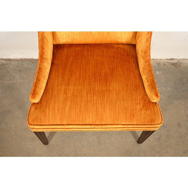 Brown Kittinger Regency Carved Mahogany Armchairs, Pair For Sale - Image 8 of 13