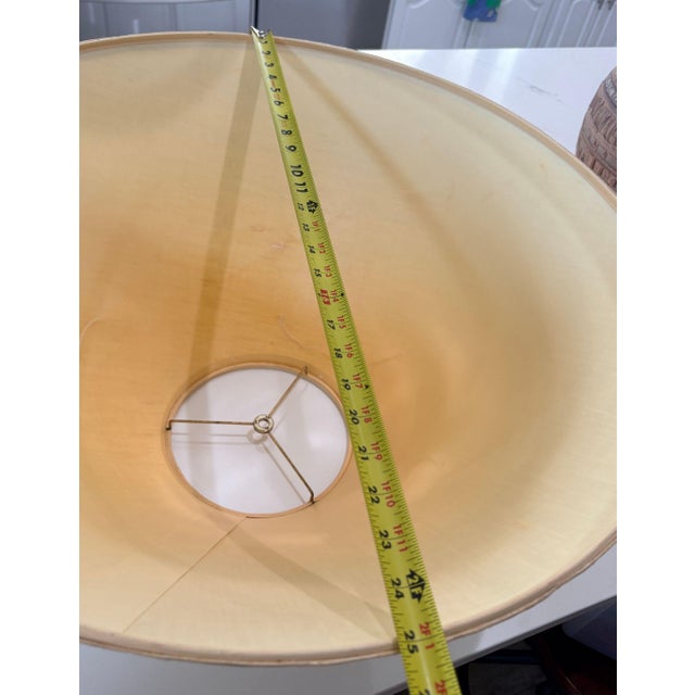 1970s Brutalist Sculpted Earthenware Table Lamp by Casual Lamps of California For Sale - Image 12 of 12