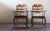 Vintage Brutalist Oak Razorblade Armchairs attributed to Henning Kjærnulf, 1960s, Set of 2 For Sale - Image 4 of 18
