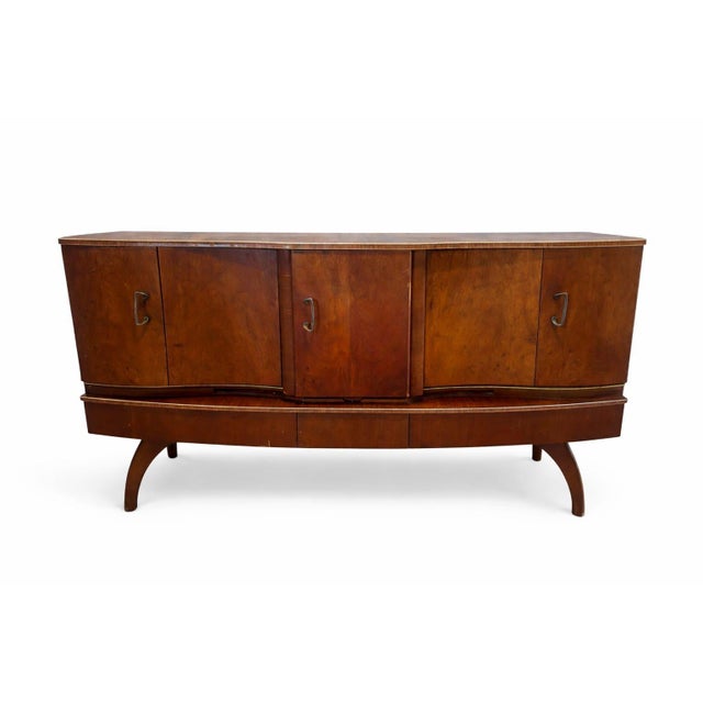 Mid-Century Modern Beautility Sideboard with Drinks Cabinet, 1960s For Sale - Image 9 of 9