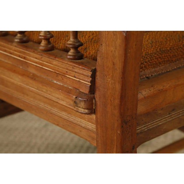 Late 19th Century English Oak Aesthetic Movement Armchair For Sale - Image 14 of 18