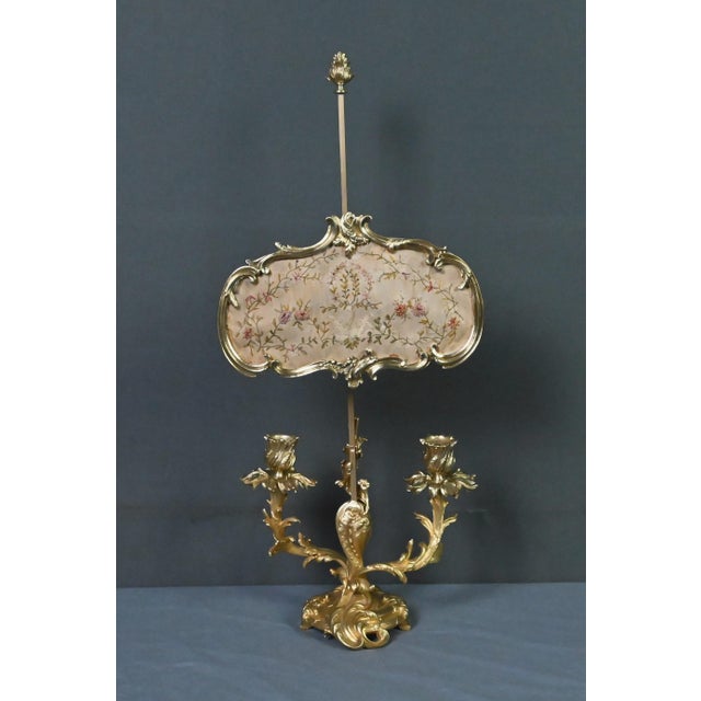 Antique Louis XV Chandelier in Gilt Bronze, 1850s For Sale - Image 17 of 18