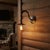 Metal Hand-Forged Wrought Iron Wall Sconce Body (Botanical Vine & Leaf Motif) Artistic Fixture For Sale - Image 7 of 7