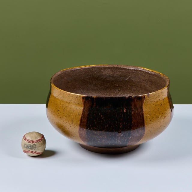 Mid-Century Modern David Cressey Flame-Glaze Planter for Architectural Pottery For Sale - Image 3 of 15