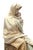Painted plaster statue of the Virgin and Child by Adelaïde Maeterlinck-Lefebvre (1860-1940) Signed and stamped "AML". This...