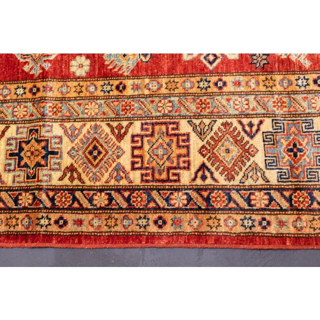 Textile Pak Kazak Rug 5'8'' X 7'10'' For Sale - Image 7 of 8