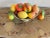 1960s Italian Alabaster Bowl With Glass Fruit- 15 Pieces For Sale - Image 9 of 9