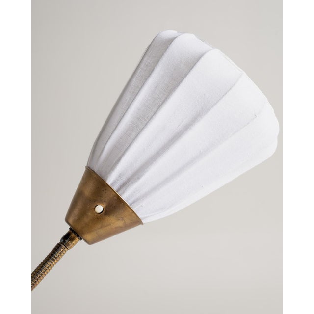 Swedish Three-Light Floor Lamp, 1950s For Sale - Image 10 of 14